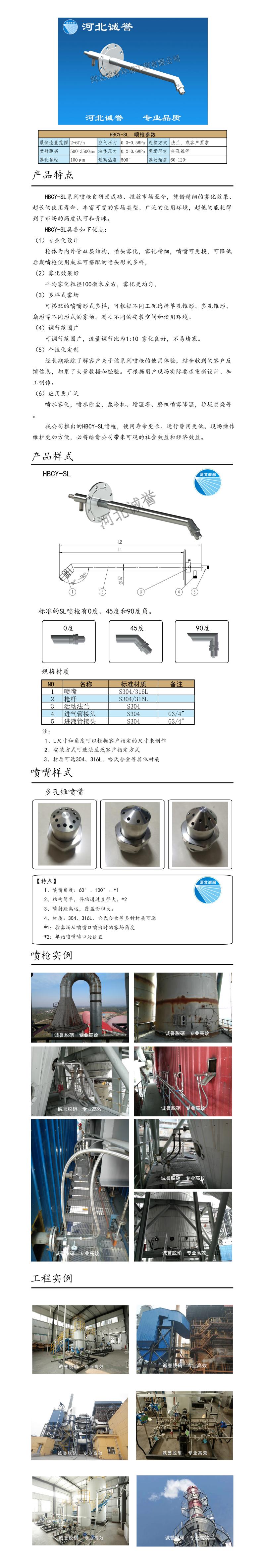 廢液噴槍、保護(hù)套、噴槍參數(shù)、材質(zhì)尺寸、流量分布圖、扇形空心錐俯視圖介紹以及廢液噴槍霧化視頻展示和工程案例介紹